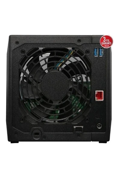 Asustor AS3304T V2 Realtek Qc-2gb Ram-4-Diskli Nas Sunucu (Disksiz) ürün görseli 1