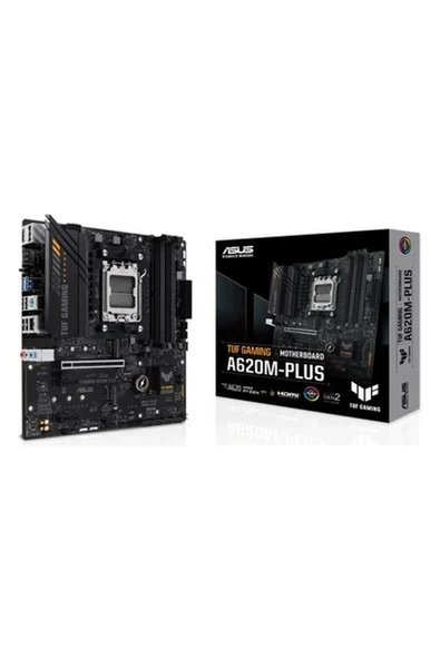 Asus Tuf Gamıng A620M-PLUS Wıfı 2600 MHz Am5 DDR5 6400  Matx Anakart ürün görseli 1