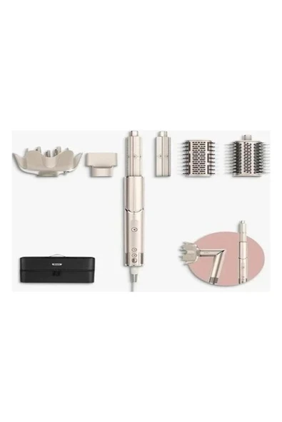 Shark Flexstyle 5in1 Stone Saç Şekillendirme Seti Gümüş ürün görseli 1