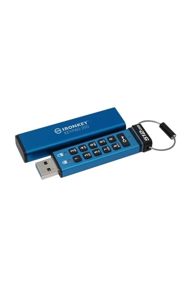 IKKP200-512GB 512GB IronKey Keypad 200, FIPS 140-3 Lvl 3 (Pending) Flash Bellek ürün görseli 1