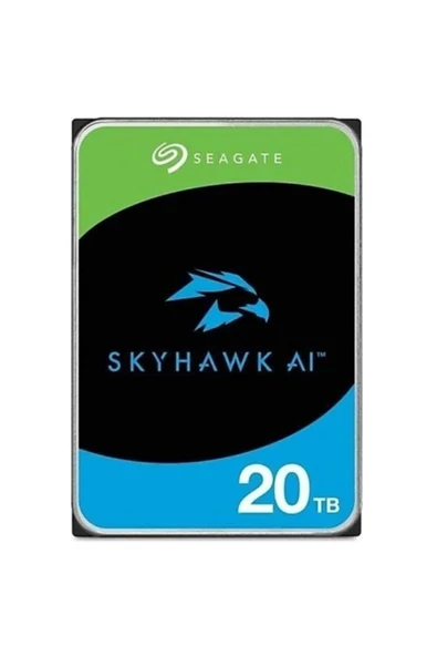SkyHawk AI 20TB 7200rpm 256MB Sata3 7x24 Güvenlik 3.5'' Harddisk (ST20000VE002) ürün görseli 1