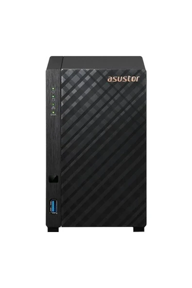 Asustor AS1102T Realtek RTD1296 2 Disk Yuvası Nas (2X18TB Desteği) 1GB DDR4 2.5 GBE x 1 USB 3.2 x 2 Depolama Ünitesi ürün görseli 1