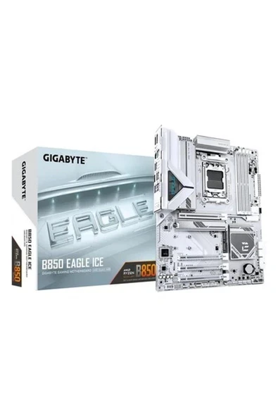 Gigabyte Gıgabyte B850 Eagle Ice 8200MHZ (Oc) Ddr5 M.2 Am5 Atx Anakart ürün görseli 1