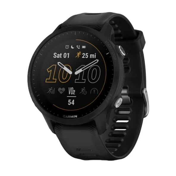 Garmin 010-02638-10 Forerunner® 955, GPS Smartwatch, Triathlets, Long-Lasting Battery, Blackwatch ürün görseli 1