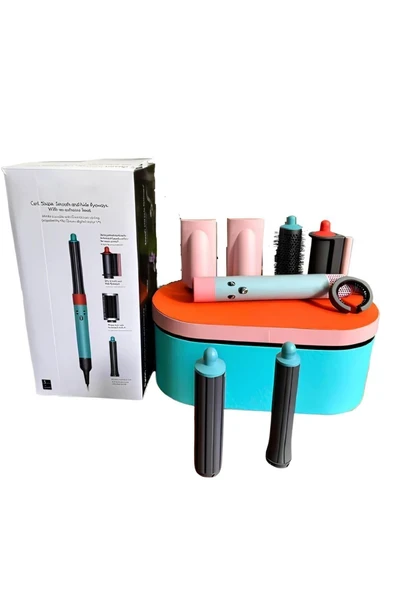 Saç Şekillendirici Set – Kıvırma, Fön, Maşa, Düzleştirici, Dalga, Kolay, Hızlı, Dayanıklı, Orijinal ürün görseli 1