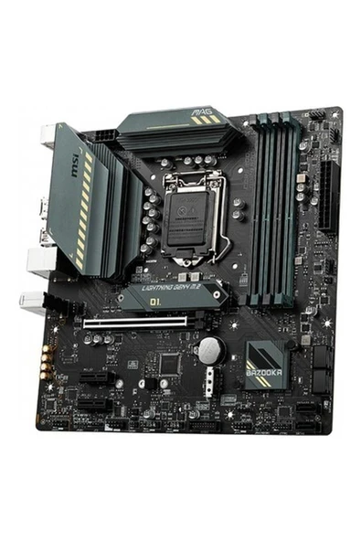 MSI MB MAG B560M DDR4 LGA 1200 mATX BAZOOKA Anakart ürün görseli 1