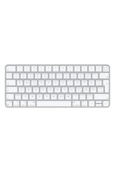 Touch Id Özellikli Magic Keyboard: Bluetooth, Şarj Edilebilir. Apple Çipe Sahip Mac Bilgisayarlarla Çalışır; Almanca, Beyaz Tuşlar (Lightning) ürün görseli 1
