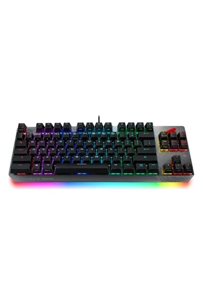 Asus Rog Strix Scope TKL X802 RGB Cherry MX Blue TR Mekanik Klavye ürün görseli 1