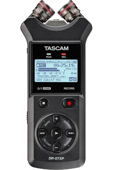 Tascam Dr-07Xp 32-Bit El Tipi Kayıtçı Usb Ses Arabirimi ürün görseli 1