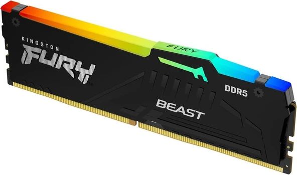 Kingston Fury Beast RGB 16GB 6000MT/s DDR5 CL30 AMD EXPO KF560C30BBEA-16
