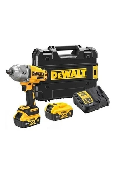Dewalt DCF900P2T 18VOLT/5.0AH 1396NM Çift Akülü Profesyonel Somun Sıkma ürün görseli 1