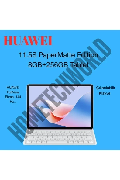 11.5S Papermatte Edition 8GB 256GB Mor + Klavye ürün görseli 1