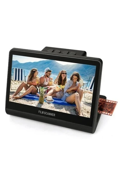 Jerbiaby 7 Inç LCD Ekranlı 48 Mp Film ve Slayt Tarayıcı 16GB ürün görseli 1
