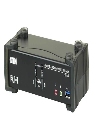 Aten CS1922M 2 Pc Dısplay Port Mst Kvmp 2 Port USB 3.0 Kvm Switch ürün görseli 1