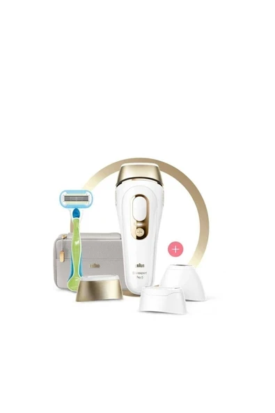 Braun Silk Expert Pro 5 PL5257 400.000 Atımlı, 3 Başlıklı Yeni Nesil Ipl + Tasarım Çanta ürün görseli 1