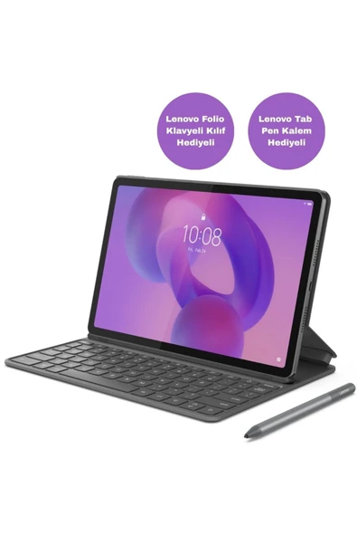 LENOVO Tab K11 Gen 2 11" 8GB 128GB Wifi + Bluetooth Tablet ZAFS0249TR (Klavyeli Kılıf + Kalem) ürün görseli 1