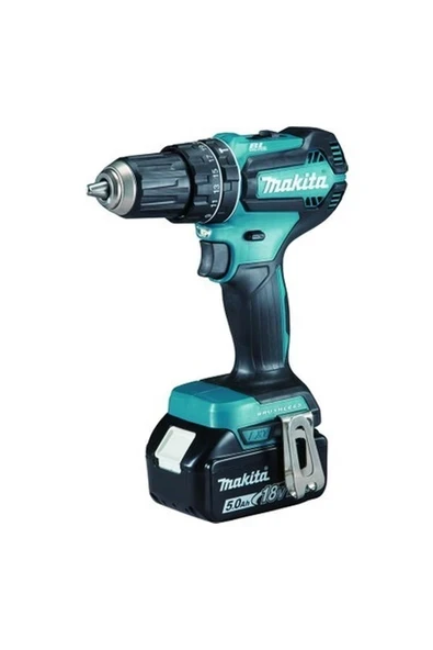 Makita DHP485RTJ Çift Akülü Li-on Akülü Darbeli Matkap 18 V 5 Ah ürün görseli 1