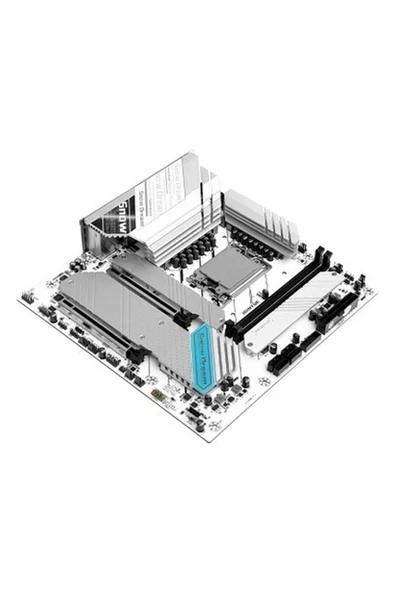 Jgınyue Z790M Snow Dream D5 Intel Z790 Chıpset Ddr5 8000 Mhz(Oc) 1700 Soket Matx Gamıng Anakart ürün görseli 1