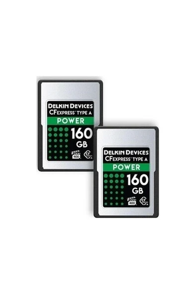 Delkın Devıces Cfexpress Type A Power 160GB 2 Li Paket Hafıza Kartı ürün görseli 1