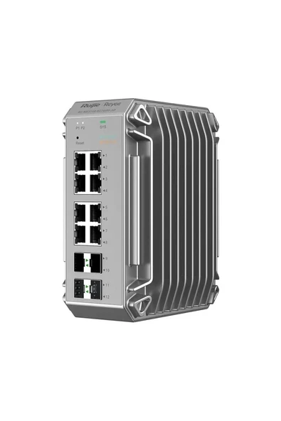 Rg-Nis3100-8Gt4Sfp-Hp 8 Port Poe+ 4 Port Sfp 10-100-1000 Endüstriyel Switch ürün görseli 1