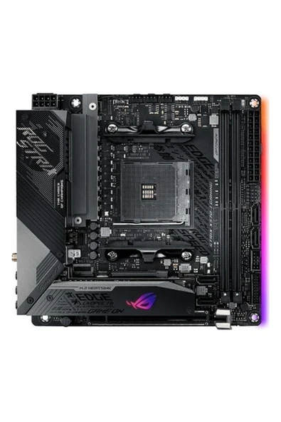 Asus ROG Strix X570-I Gaming Amd X570  DDR4 4800 MHz (OC) Am4 AX Wifi + Bt Mini-ITX Anakart ürün görseli 1