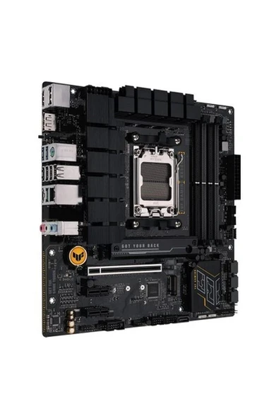 Asus Tuf Gamıng B650M-E Amd B650 Am5 Ddr5 6400 2Xdp Hdmı Çift M2 Usb3.2 Aura Rgb 2.5Gbit Lan Matx (Tuf Gamıng B650M-E) Anakart ürün görseli 1