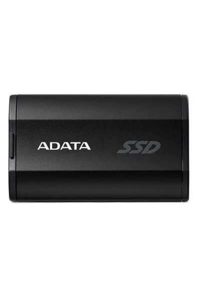 Adata 4000GB SD810 Siyah Taşınabilir USB 3.2 Gen2  X2 Type-C SSD Harici Disk ürün görseli 1