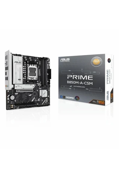 Prime B850M-A-CSM DDR5 (8000MHz)OC M.2 HDMI/DP PCIe 5.0 AM5 mATX Anakart ürün görseli 1