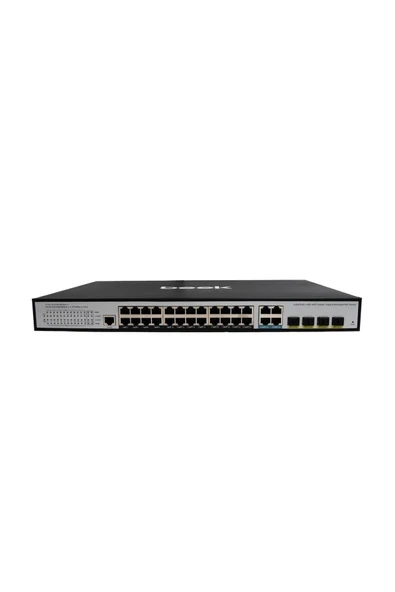 L2 Yönetilebilir Switch\n24 X 10/100/1000mbps Ieee802.3af/at Poe Port (PORT BAŞINA 30.8 WATT) ( ürün görseli 1