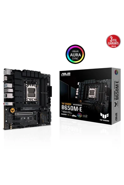 Tuf Gamıng B650m-e, 4xddr5, 2x M.2, Hdmı, 2xdp, Type-c, Am5 Soket Gamıng Anakart ürün görseli 1