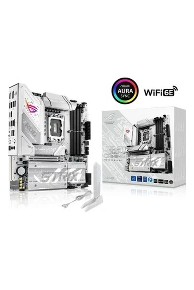 Asus ROG Strix B860-G Gaming WIFI DDR5 9066Mhz (OC) M.2 1851p mATX Anakart ürün görseli 1