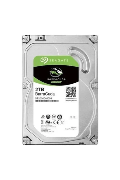 Seagate 2TB Barracuda 7200RPM 256MB ST2000DM008 ürün görseli 1