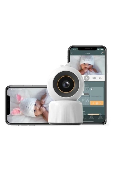 Cheego 3mp Hd Akıllı Kameralı ve Sesli Bebek Monitörü ürün görseli 1