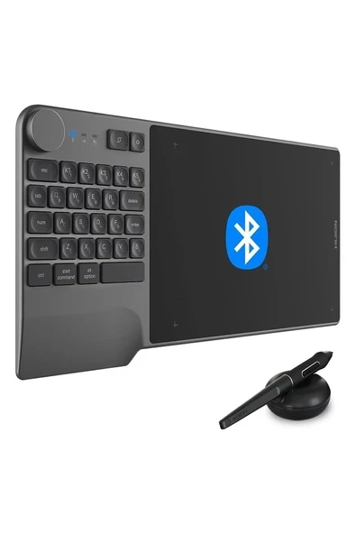 Huıon Inspiroy Keydial KD200 Bluetooth Kablosuz Grafik Tablet ürün görseli 1