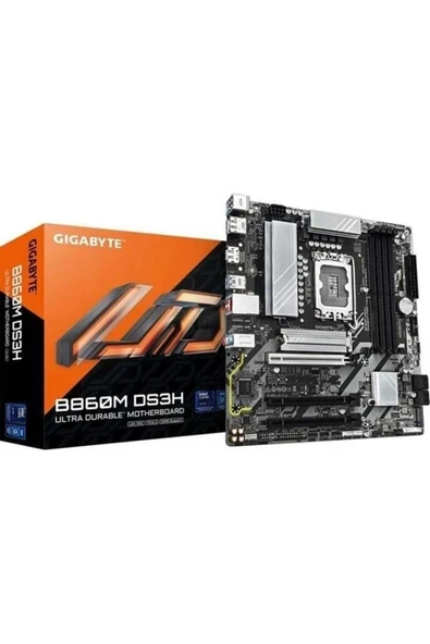 B860M DS3H WIFI6E DDR5 HDMI-DP TYPE-C PCIE 5.0 1851P mATX ürün görseli 1