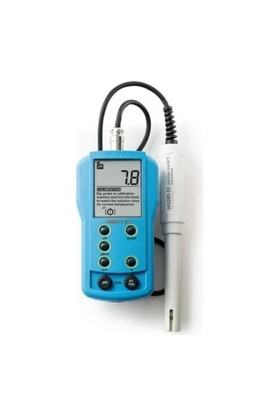 Hanna Hı 9811-51 Harici Problu Ph / Ec / Tds / Sıcaklık Ölçer ürün görseli 1