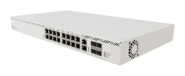 Mikrotik - CRS320-8P-8B-4S+RM PoE++ Anahtarı, 17 Gigabit Ethernet Bağlantı Noktası, RouterOS v7, ürün görseli 1