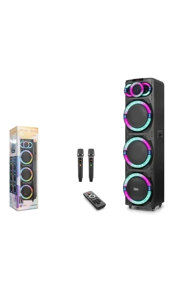 Ndr3270 Bluetooth Speaker 3*12\" 400*380*1574Mm Siyah ürün görseli 1