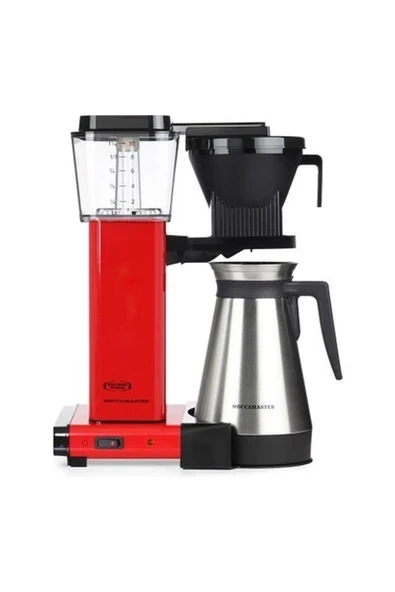 Moccamaster Filtre Kahve Makinesi - Termoslu Kırmızı ürün görseli 1