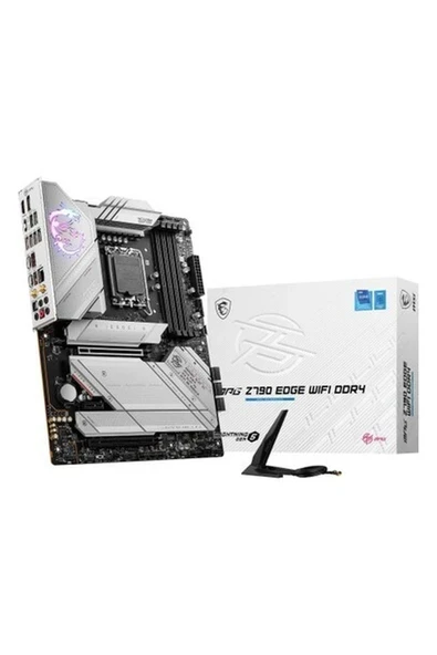 MSI MB MPG Z790 EDGE WIFI DDR4 SOKET 1700 DDR4 5333MHZ(OC) 5XM.2 USB3.2 HDMI DP 1x2.5G LAN WI-FI 6E ATX ANAKART ürün görseli 1