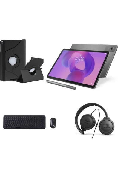 Tab 4GB 128GB HAFIZA 11\"İNCH WUXGA (1920X1200) TABLET+ORJİNAL KALEM+KILIF+KULAKLIK+KLAVYE MOUSE ürün görseli 1