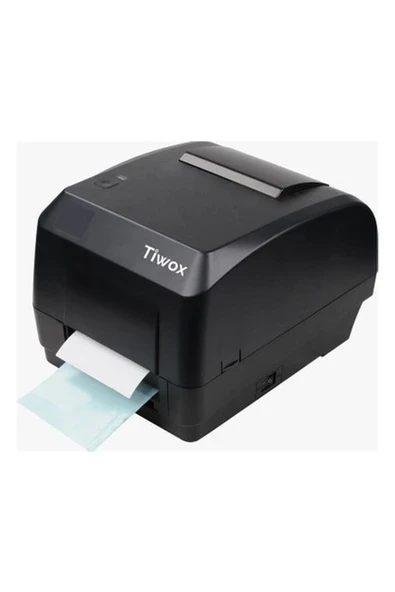 TIWOX TT-300 203DPI TERMAL TRANSFER USB+ETHERNET BARKOD YAZICI (RİBONLU KULLANIM-300M) ürün görseli 1
