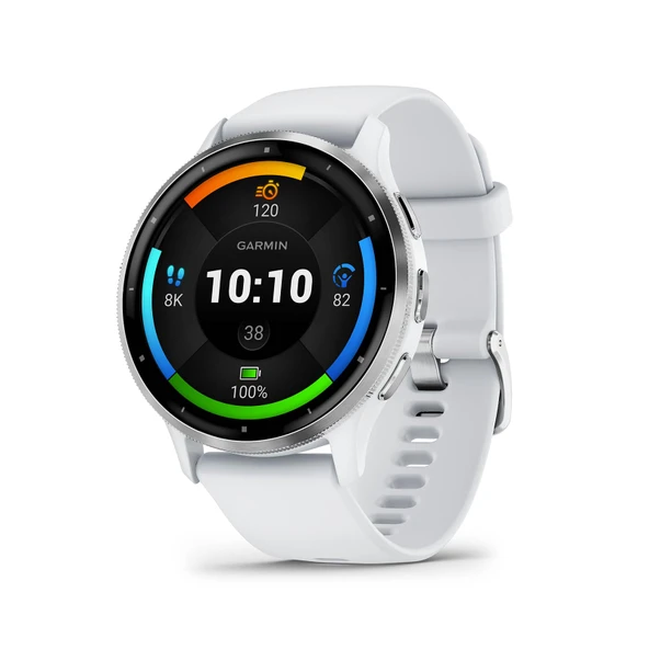Garmin Venu 3 45 mm – fitness akıllı saati, 1,4" AMOLED dokunmatik ekran, 14 güne kadar pil ömrü, 30'dan fazla spor uygulaması, Bluetooth telefon ve sesli yardım, müzik, GarminPay ürün görseli 1