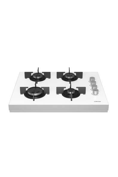 Altus Beyaz Cam Set Üstü Ocak AL 89 GW - Resim 3