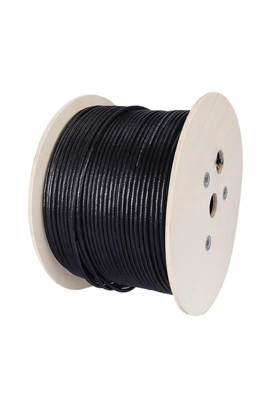 SL-CAT7305 305Mt Siyah S-FTP CCA CAT7 23AWG (Gold Altın Uçlu) Ağ Bağlantı ürün görseli 1