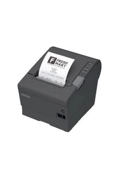 Epson Tm-T88V-042 Seri Siyah Türkçe Termal Rulo Yazıcı Adaptör Dahil C31Ca85042 ürün görseli 1