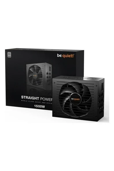 Be Quiet! Straight Power 12 1500W 80+ Platinum Tam Modüler Güç Kaynağı BN340 ürün görseli 1