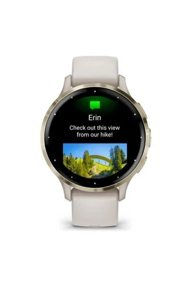 Garmin Venu 3s Soft Gold | Fil Dişi Kayışlı ürün görseli 1