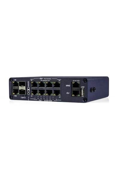 Layer 2 Yönetilebilir 8x1ge + 2x1ge Sfp/combo Poe+ Ethernet Anahtarlayıcı ürün görseli 1