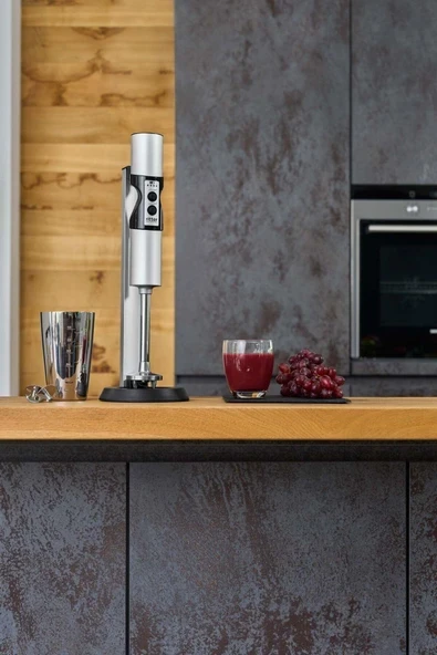 Kablosuz El Blenderi Ritter Vertico 7 Şarj Istasyonlu 120 W - Gümüş Alman Ürünü ürün görseli 1